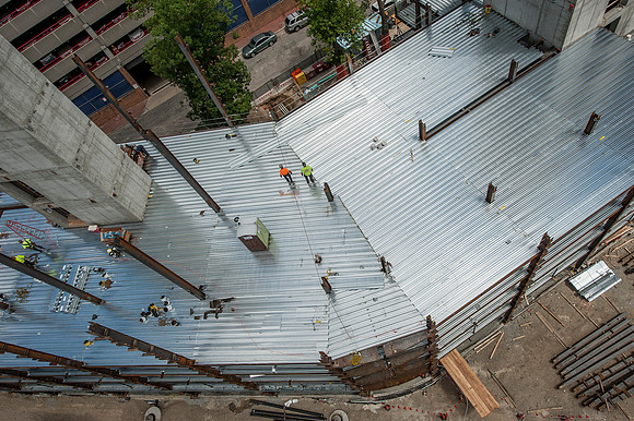 Steel Deck Installation - Boston, MA