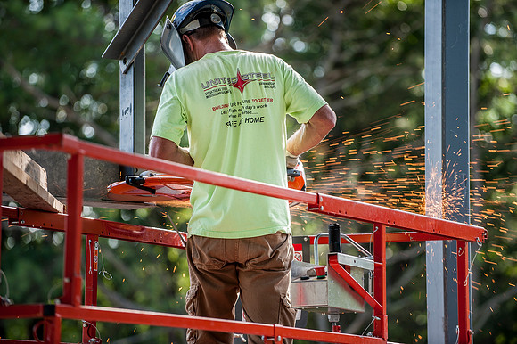 Cutting Steel - Sandy Hook Elementary School, Newtown, CT
