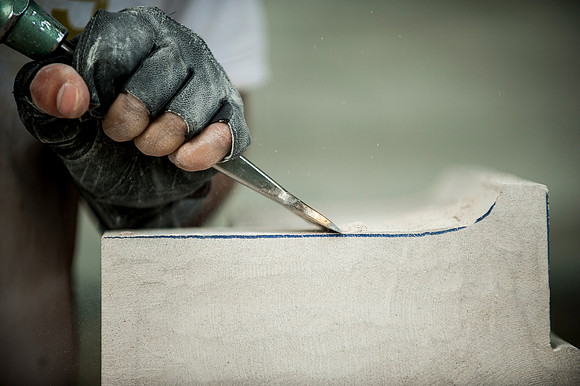 Limestone Carving - MIT Walker Memorial - Cambridge, MA