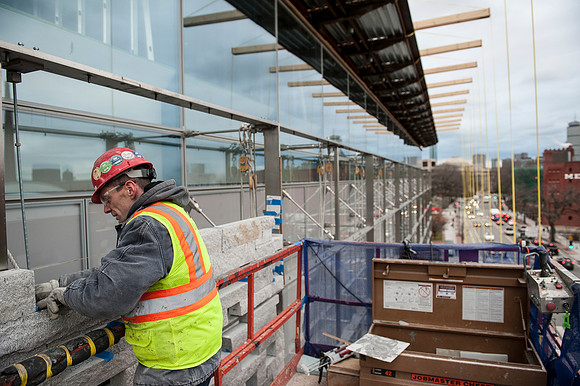 Stone Installation - Novartis - Cambridge, MA