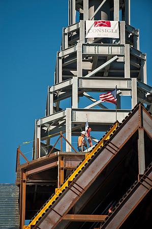 Steel Framework - Buddhist Temple, Dedham, MA