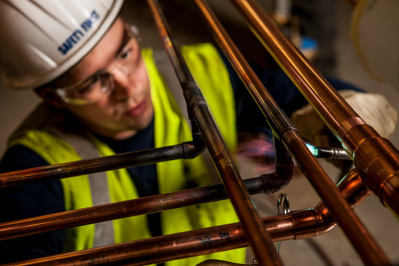 Copper Brazing - Milford Regional Medical Center - Milford, MA