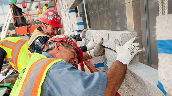 Stone Installation - Novartis - Cambridge, MA